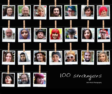 100 Strangers By Neil Winch Photography Blurb Books