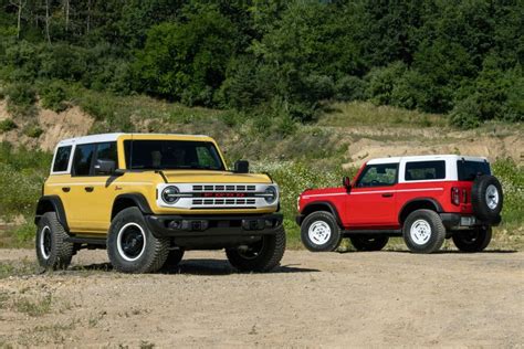 New Limited Edition Ford Bronco Bronco Sport Give A Nod To Nostalgia