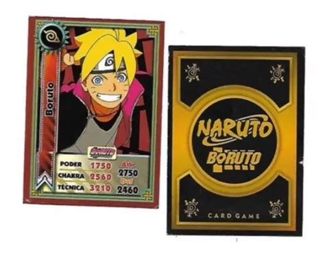 200 Cartinhas Naruto Boruto 50 Pacotinhos Card Naruto Parcelamento