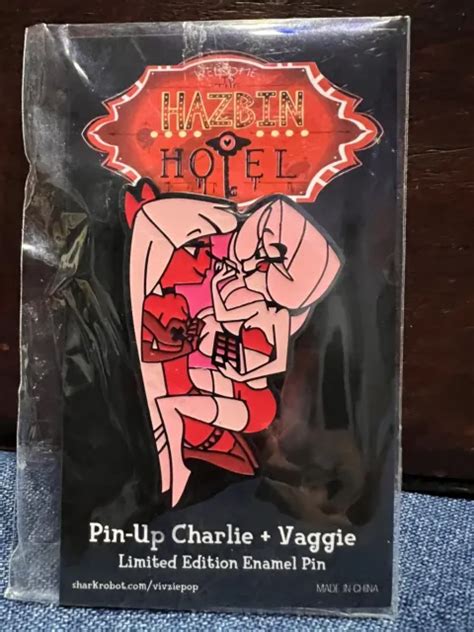 Hazbin Hotel Pin Up Charlie Vaggie Limited Edition Pin