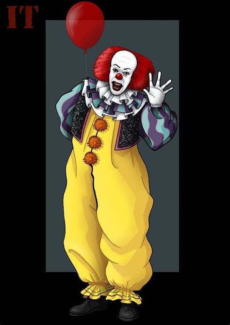 Pennywise It By Gary Anderson Clown Horror Creepy Clown Arte Horror