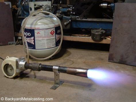 Forced Air Propane Forge Burner How To Build A Venturi
