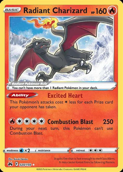 Lost Zone Boxradiant Charizard By Justin Teng Pokemoncard