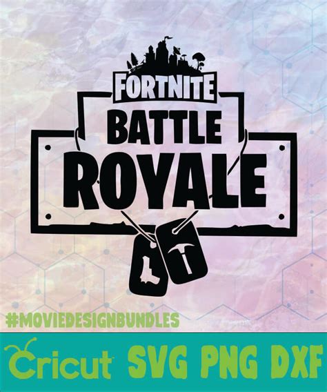 FORNITE BATTLE ROYALE LOGO SVG PNG DXF Movie Design Bundles