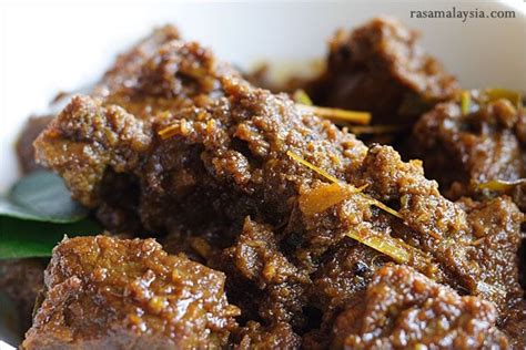 Beef Rendang Rendang Daging Rasa Malaysia Easy Delicious Recipes