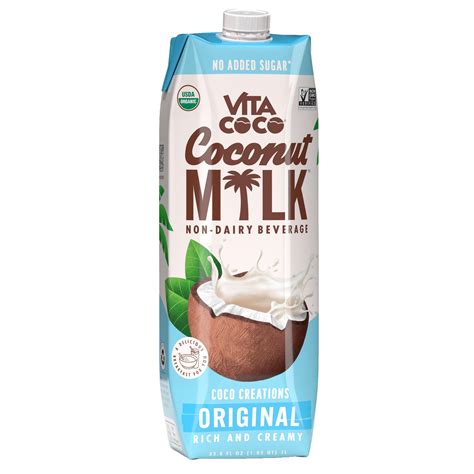 Vita Coco Coconut Milk Original Non Dairy Beverage Shop Milk At H E B