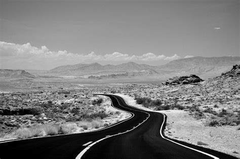 Mountains Landscapes Black And White Photography