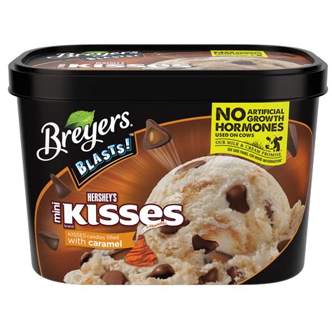 Breyers Blast Hersheys Caramel Kisses Frozen Dairy