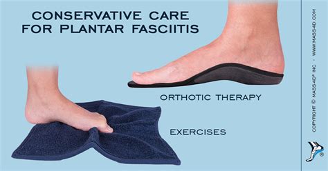 Nonsurgical Care For Plantar Fasciitis Mass4d® Foot Orthotics