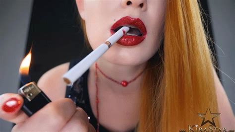 The Beauty Of Smoking FHD Miss Kira Star Clips4Sale