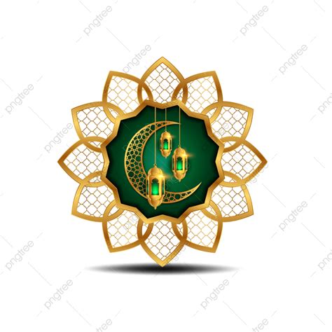 Ramadan Islamic Design Vector Png Images Ramadan Green Islamic Vector