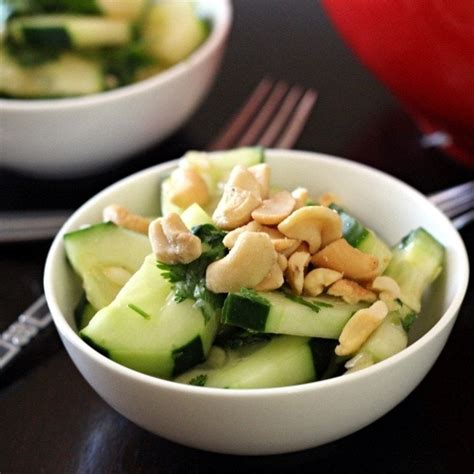 Thai Cucumber Salad Recipe The Wanderlust Kitchen