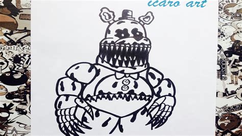 Dibujos Para Colorear Freddy 4