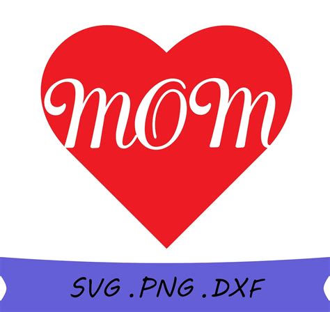 Feliz Día De La Madre Svg Mom Heart Svg Mom Svg Etsy México