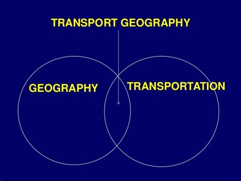 The Place Of Transport In Geography