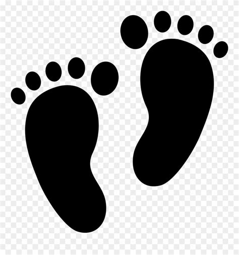 Baby Footprints Clipart Png 10 Free Cliparts Download Images On