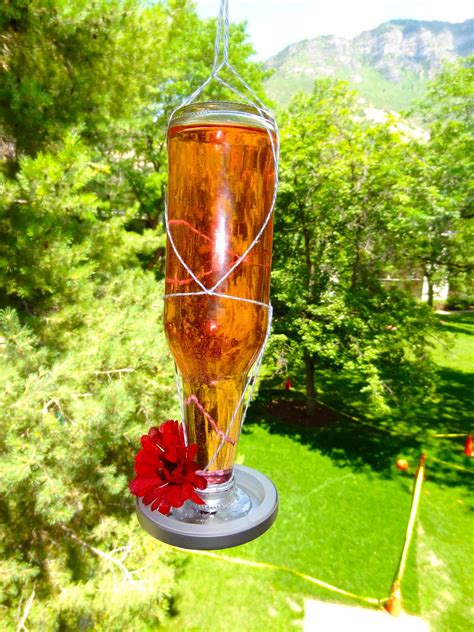 We suggest planting an array of flowers and plants to attract hummingbirds and butterflies. the little gunnell family : Homemade Hummingbird Feeder ...