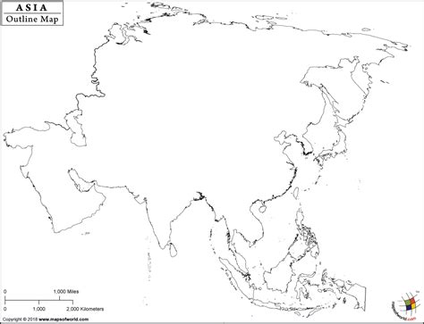 Outline Map Of Asia Time Zones Map World