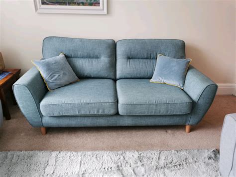 Sofology Hetty 3 Seater Sofa In Duck Egg In Liverpool Merseyside