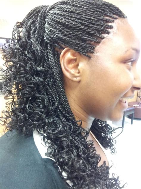 Curly Senegalese Twists Senegalese Twist Hairstyles Twist Braids