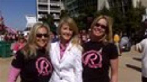 Cheerleaders Celebrate Alumni Breast Cancer Survivors