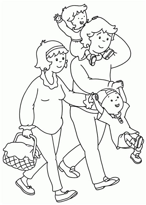 Fuzzy loves patriotic holiday coloring pages. Coloring Pages Family Picnic - Coloring Home
