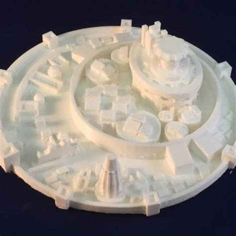 3d Printable Qarth Game Of Thrones By Map