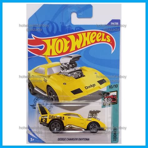 Hot Wheels Dodge Charger Daytona Hw Tooned Yellow Regular