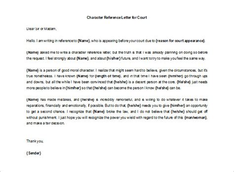 It's very important that the letter you submit is avoid any temptation to engage in character assassination, but do state your concerns. Character Reference Letter For Court Child Custody ...