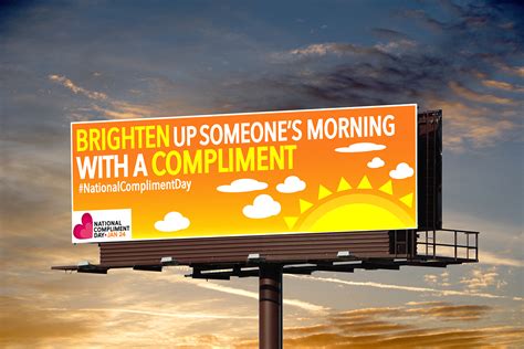 National Compliment Day Ad Campaign On Behance
