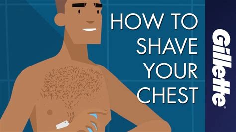how to shave your chest men s grooming tips gillette styler man health magazine