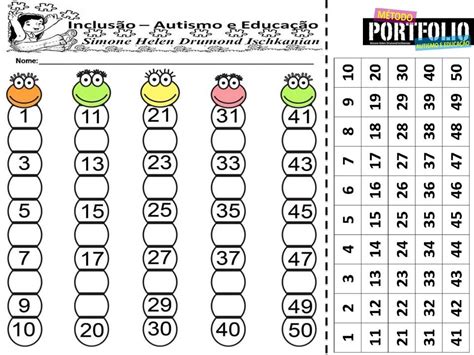 Atividade Numeros Ate 50