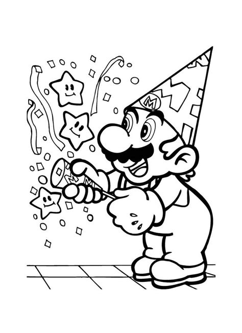 Dibujos Mario Bros Para Colorear 100 Imágenes Se Imprimen Gratis