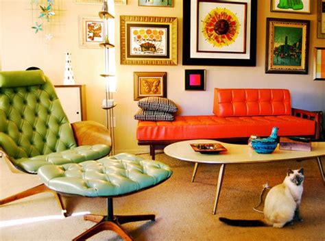 Before & After: Derek’s Style Switchup | Retro living rooms, Retro home