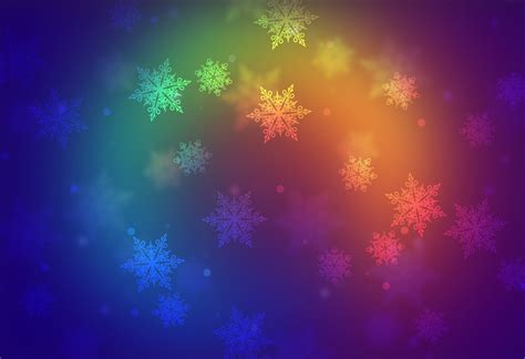 Colorful Christmas Design Psdgraphics