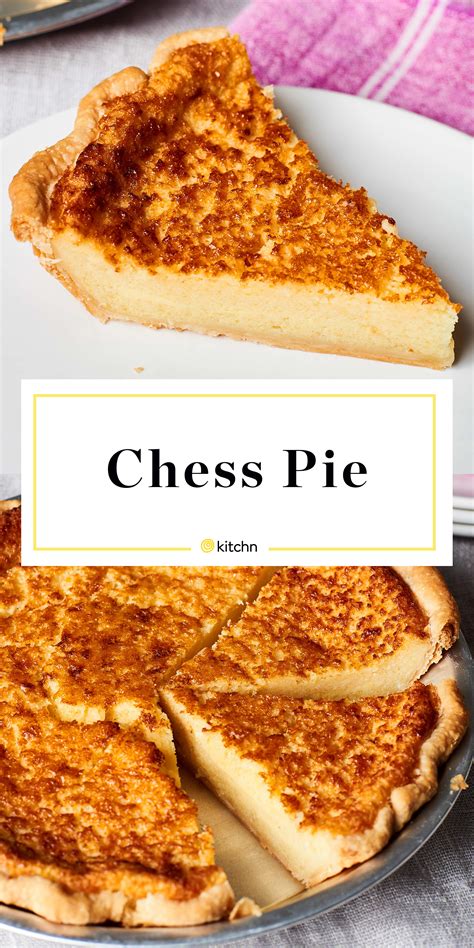 Classic Buttermilk Chess Pie Kitchn