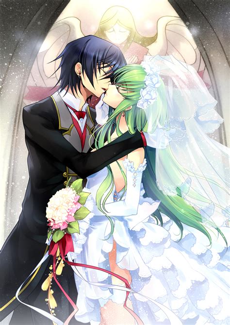 Code Geass Lelouch And Cc Kiss Episode 179544 Why Did Cc Kiss Lelouch