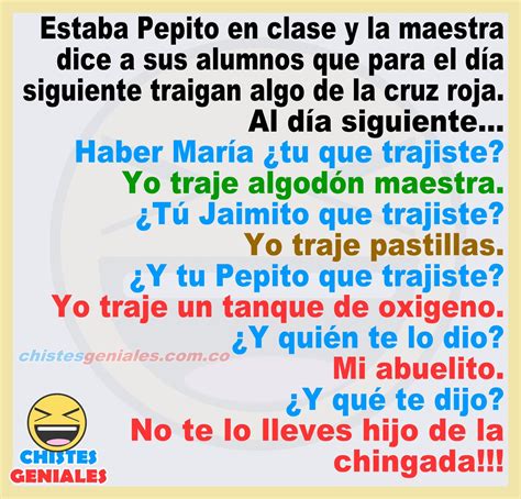 Chistes Geniales On Twitter Chistes De Pepito