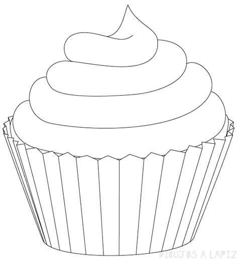 ᐈ Dibujos De Cupcakes【top】hermosos Pastelitos A Lápiz