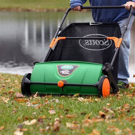 Scotts 21 In Lawn Sweeper In The Lawn Sweepers Department At