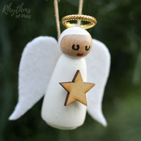 Angel Christmas Ornaments Craft Christmas Angels Christmas Angel
