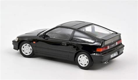 118 Norev 1990 Honda Crx Cr X Black Diecast Car Model
