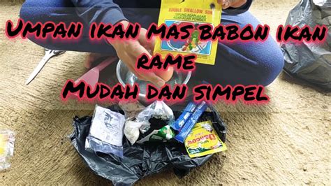 Check spelling or type a new query. Umpan ikan mas umpan putih tanpa kroto esen ikan ojil ...