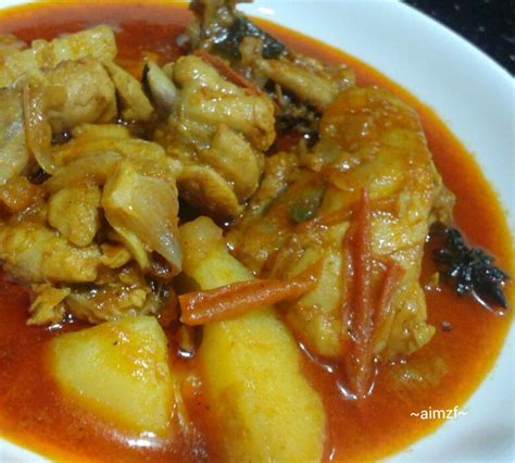 Oleh karena itu, santan menjadi bahan makanan yang sangat. AIMZF: Kari Ayam Tanpa Santan
