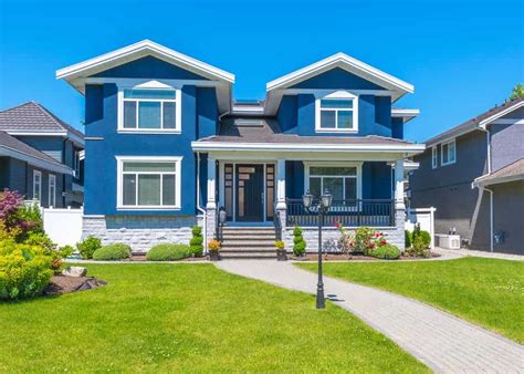 30 Houses With A Blue Exterior Photos All Types Of Blue