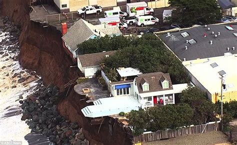 Residents Evacuated From Seaside Homes Teetering On The Brink As