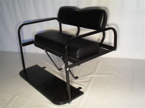 Golf cart garage is your #1 online source to get all your custom ezgo golf cart rear seat, seat covers and cushions! King of Carts EZ-GO TXT Folding Rear Seat - Black | Seat ...