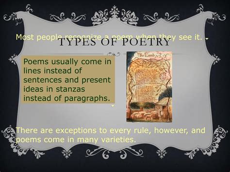 Ppt Types Of Poetry Powerpoint Presentation Free Download Id6111335