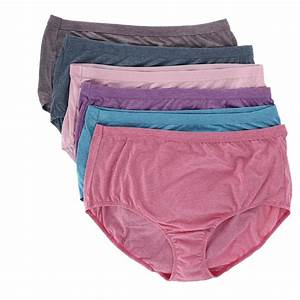 Fruit Of The Loom Women 39 S Plus Size Beyond Soft Brief 6 Pack