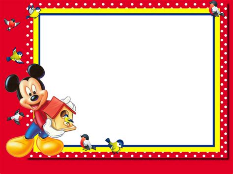 Mickey Mouse Border Clip Art
